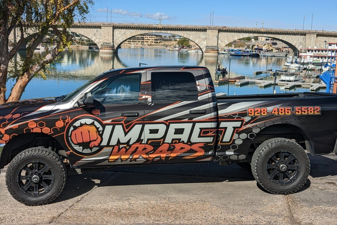 Impact Wraps Truck Wrap – Lake Havasu