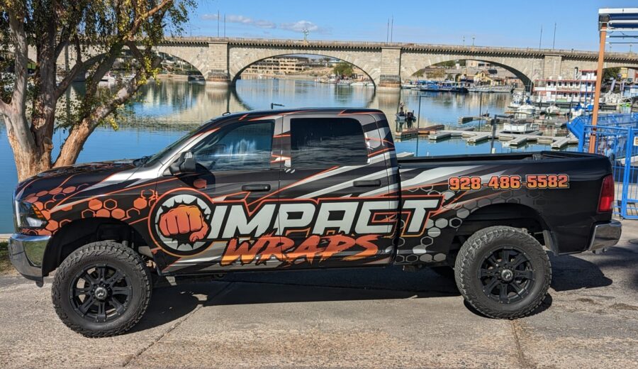 Impact Wraps Truck Wrap – Lake Havasu